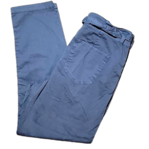 SO Highrise Pleated Mom Blue Cotton Soandex Pants Size 13 NWT